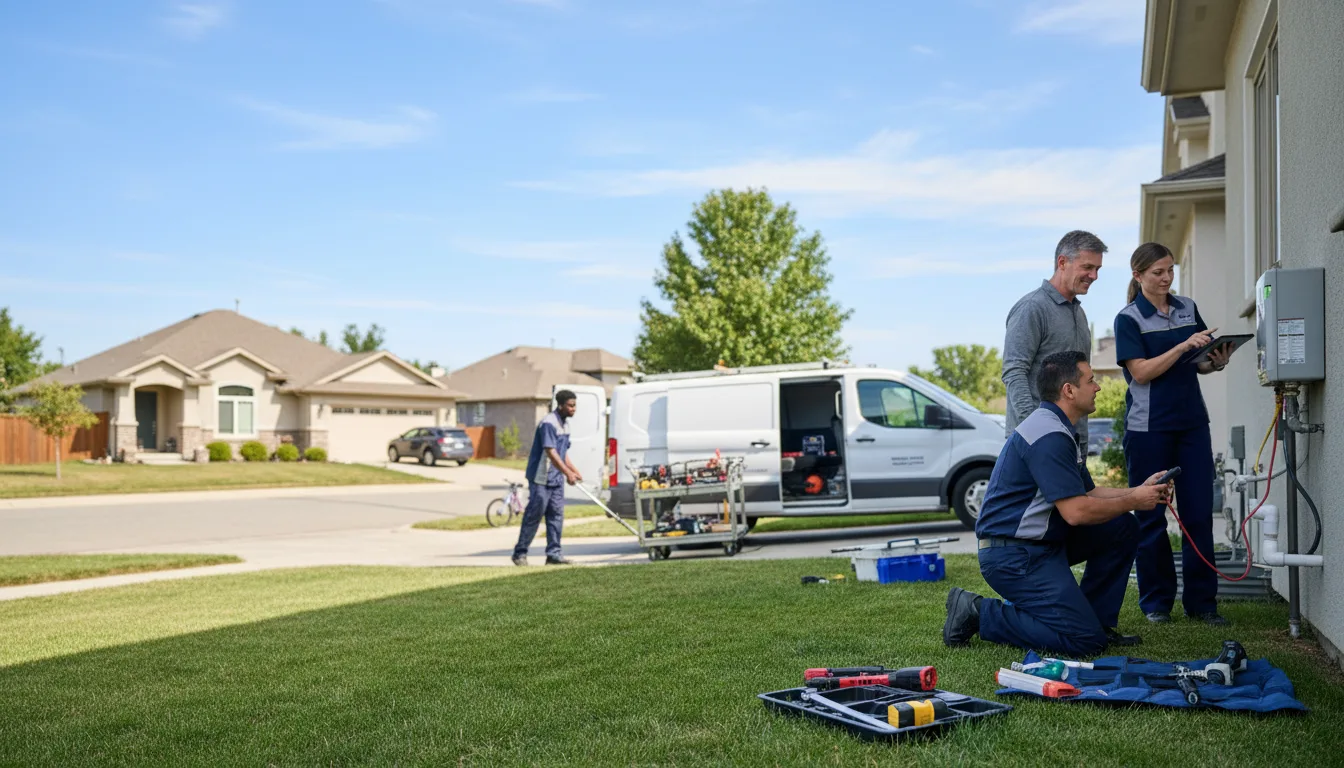 Tankless water heater service in Spring Church, PA